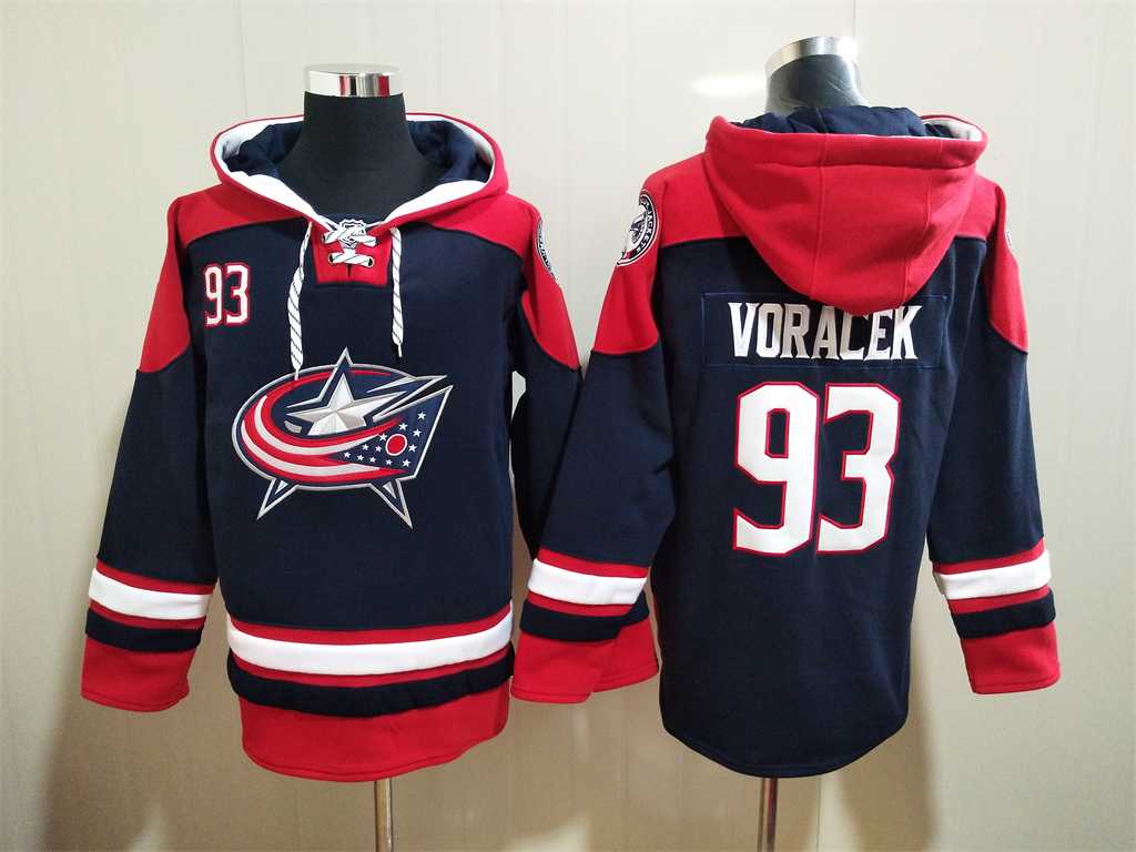 Blue Jackets 93 Voracek Navy Blue All Stitched Sweatshirt Hoodie,We sell and wholesale Blue Jackets 93 Voracek Navy Blue All Stitched Sweatshirt Hoodie on line form chian!